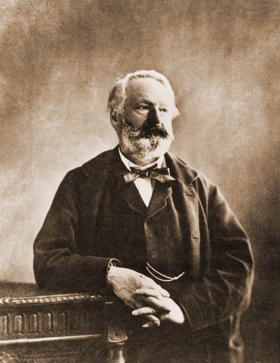 Ritratto di Victor Hugo, poeta e scrittore 1802-1855 (foto) da Nadar