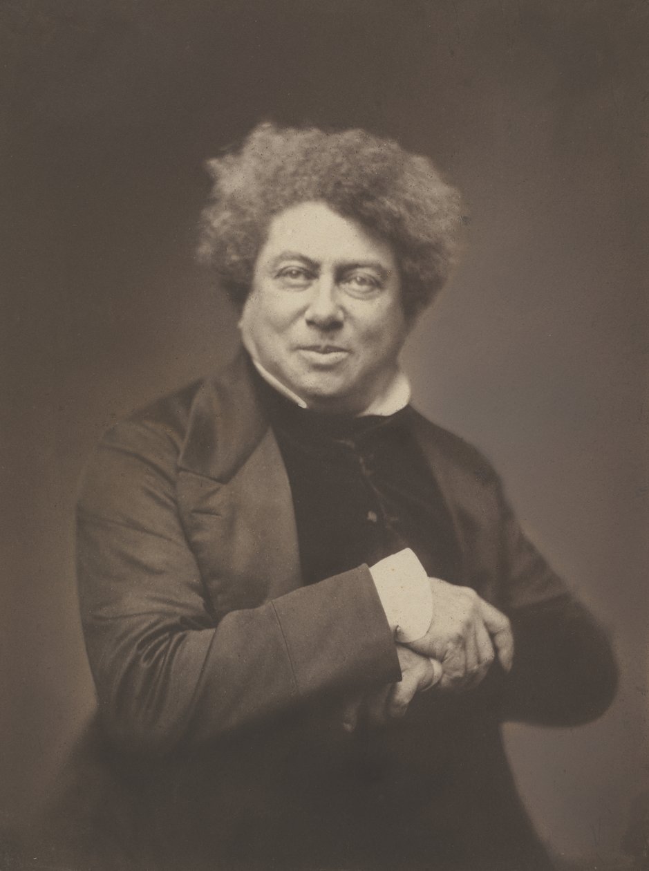 Alexandre Dumas padre (1802-1870) da Nadar