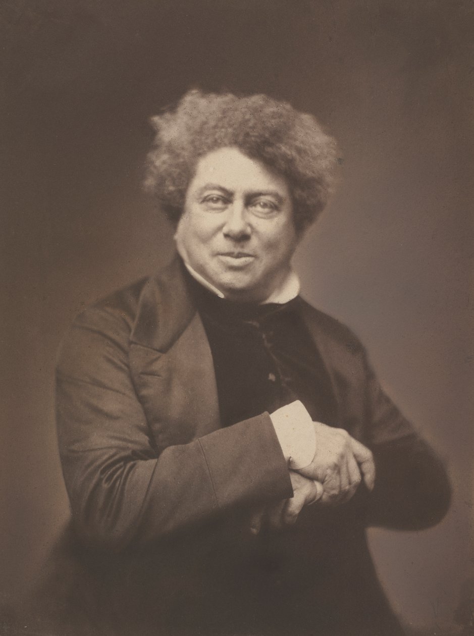 Alexandre Dumas padre (1802-1870) da Nadar
