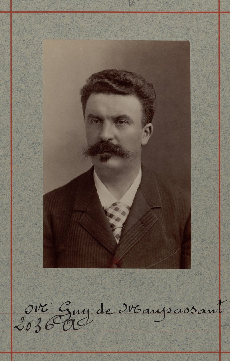 Guy de Maupassant - foto di Nadar da Nadar
