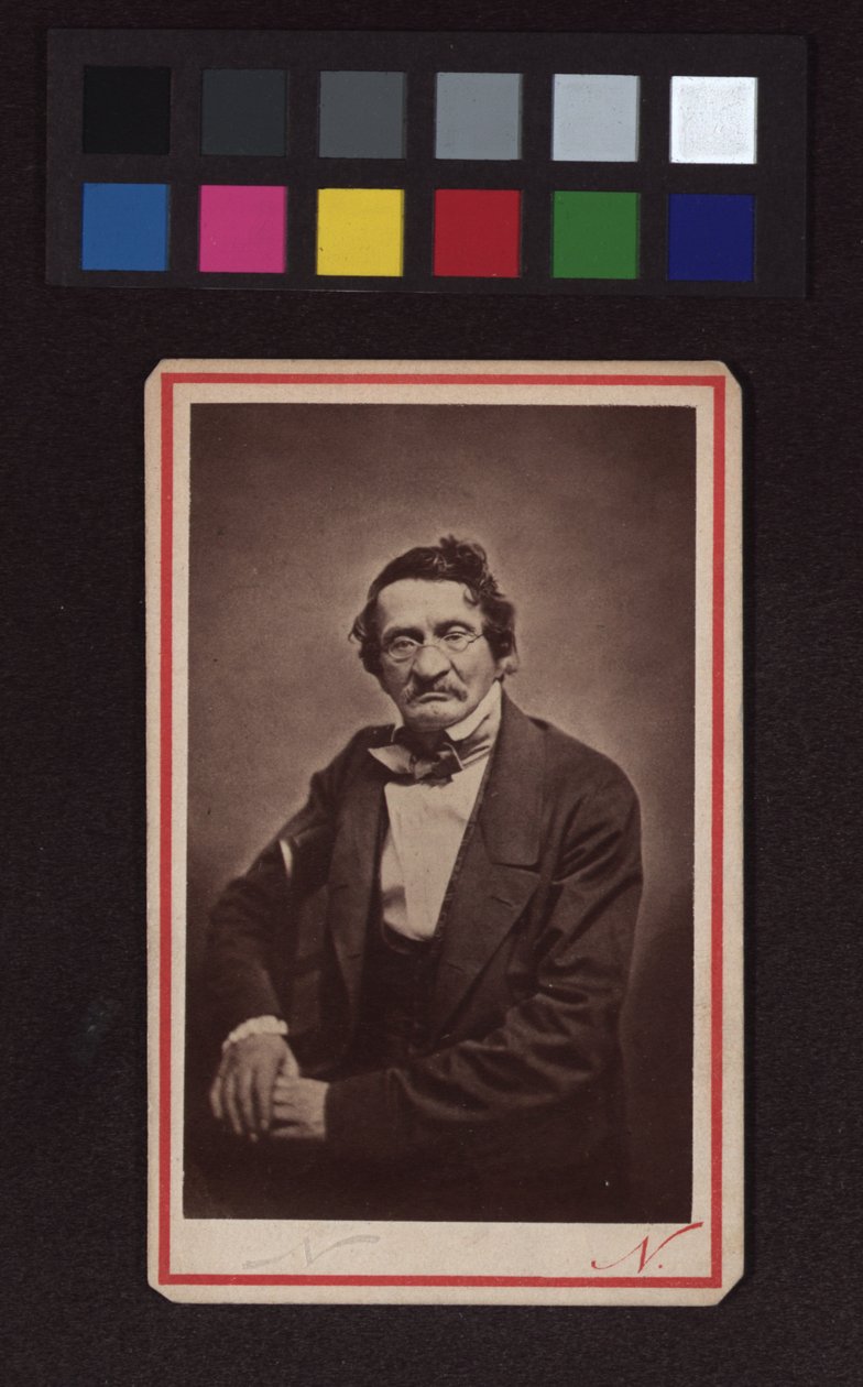 Moritz Gottlieb Saphir (1795-1858), scrittore, giornalista, autore satirico da Nadar