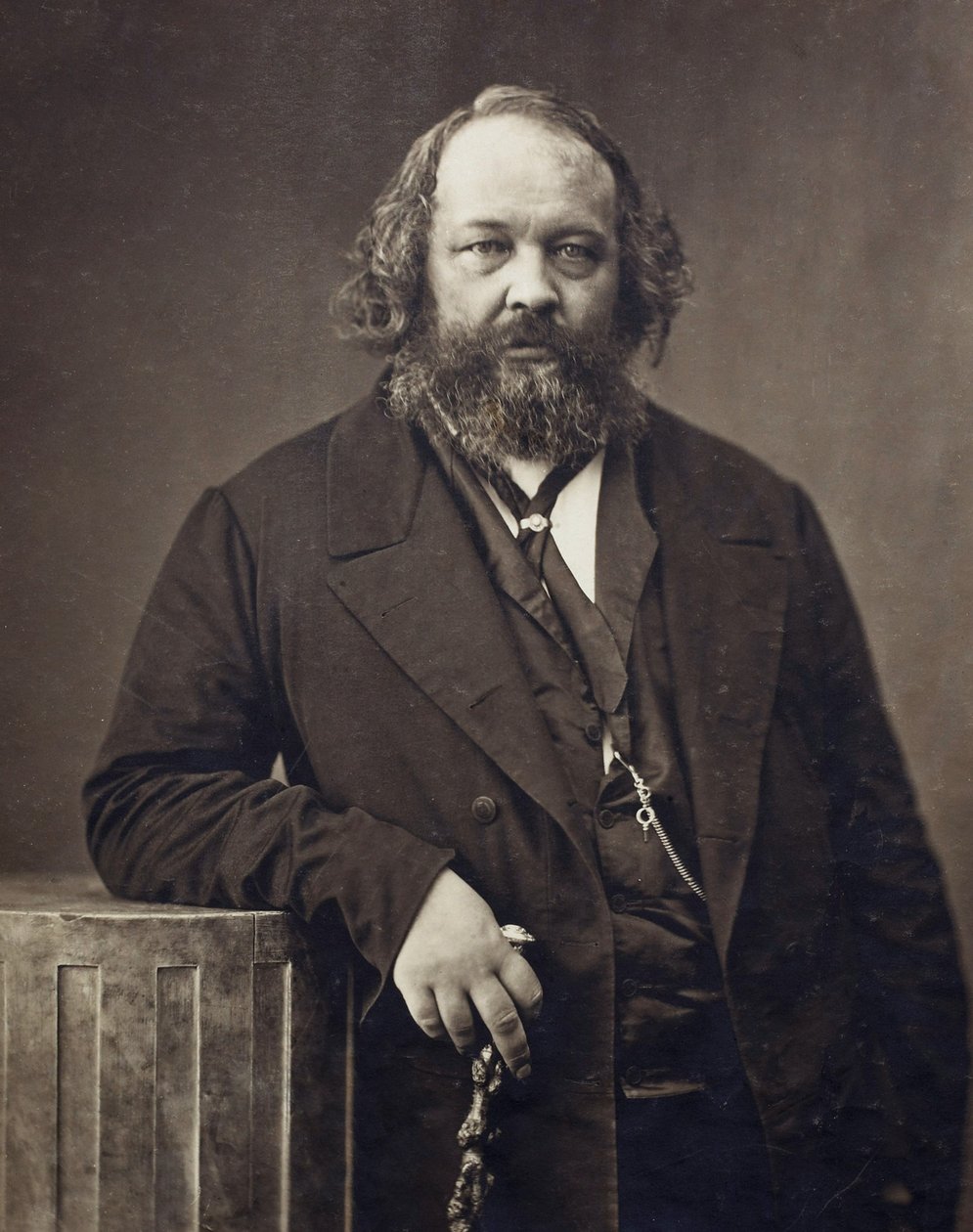 Ritratto di Mikhail Alexandrovich Bakunin da Nadar