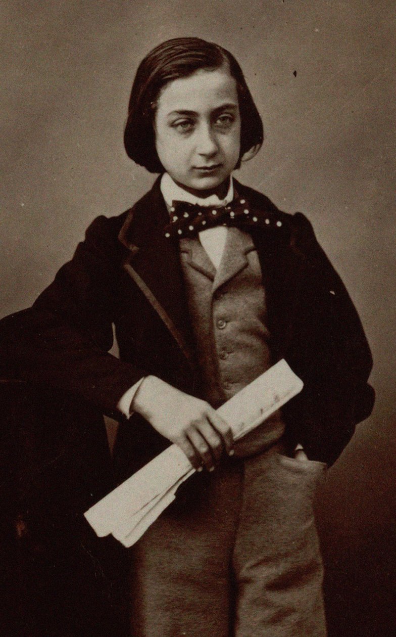 Ritratto del violinista e compositore Henri Ketten da Nadar