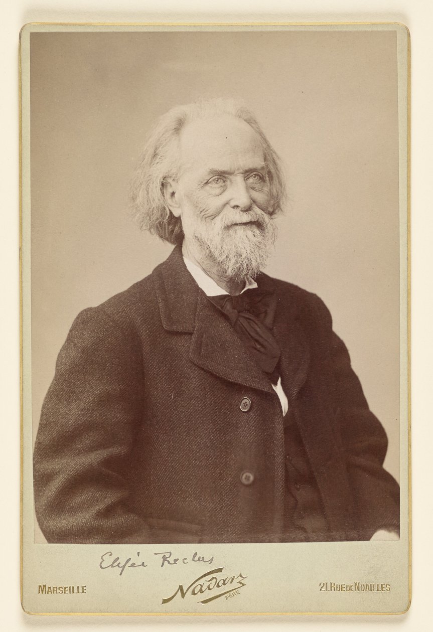 Élisée Reclus da Nadar [Gaspard Félix Tournachon]