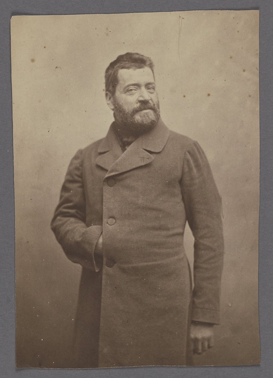 Xavier Meunier, architetto da Nadar [Gaspard Félix Tournachon]