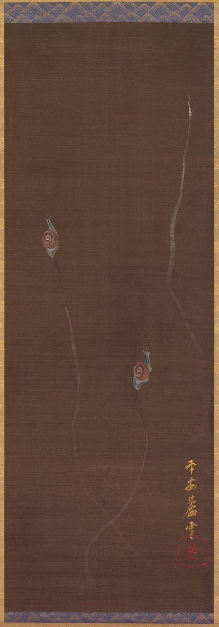 Lumache da Nagasawa Rosetsu