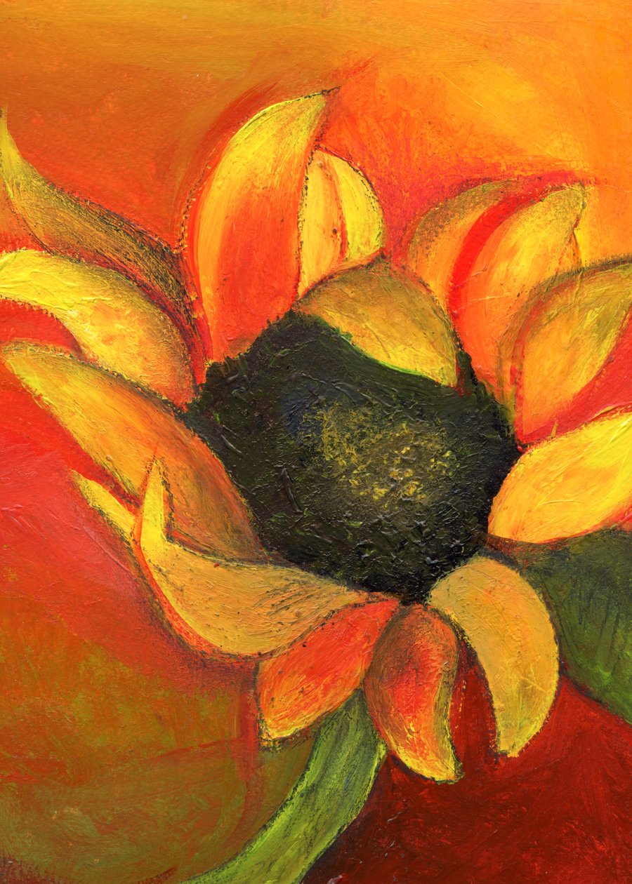 Girasole di settembre, 2011 da Nancy Moniz Charalambous
