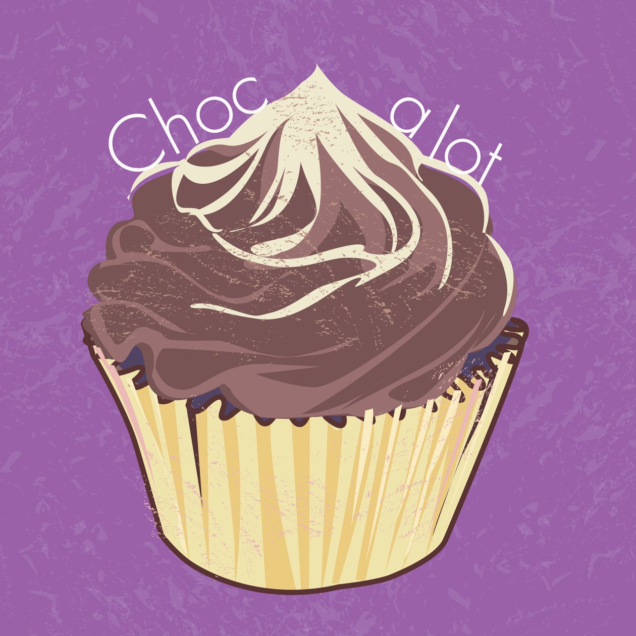 Cupcake al cioccolato, 2019 da Nancy Moniz Charalambous