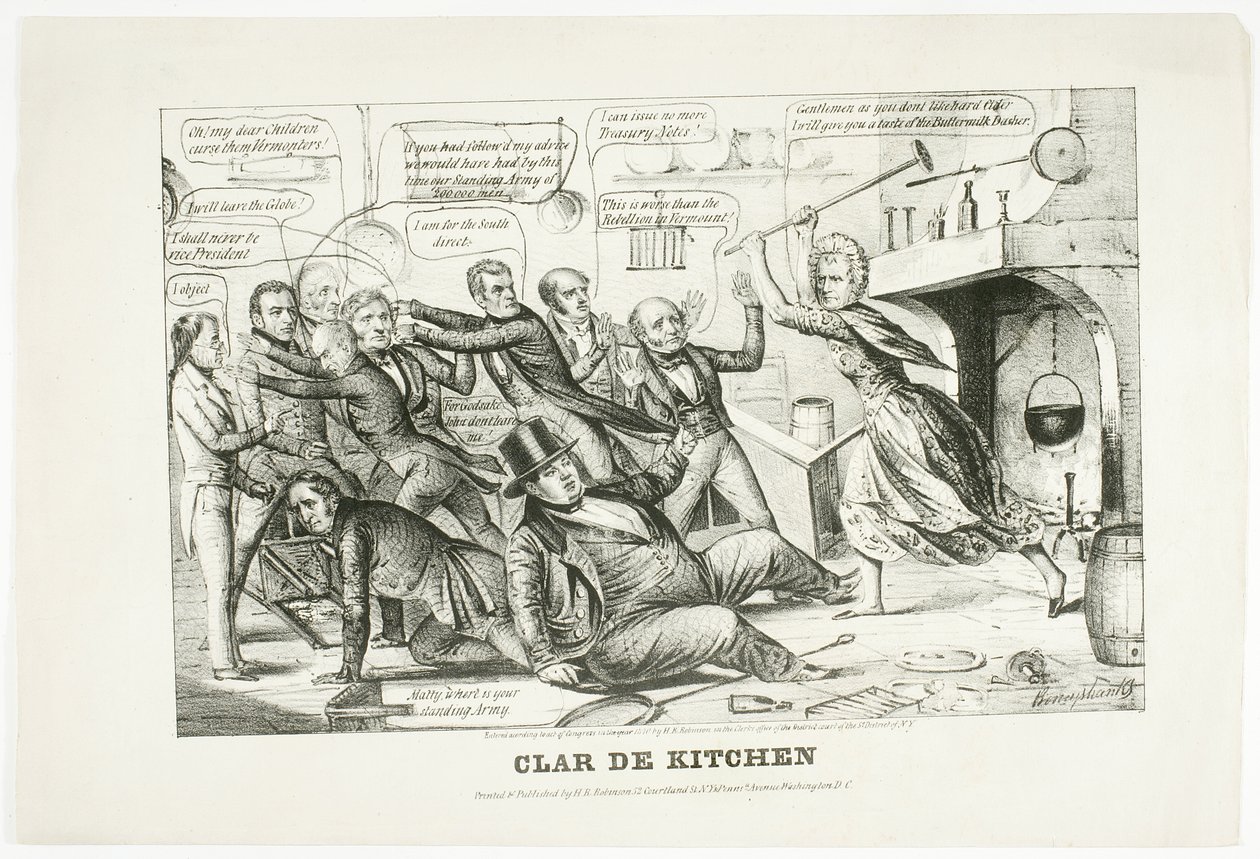 Clar de Kitchen, 1840 da Napoleon Sarony