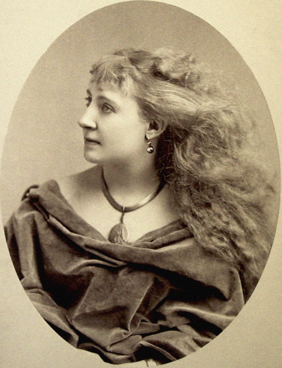 Ritratto di Lydia Thompson, c.1865 da Napoleon Sarony