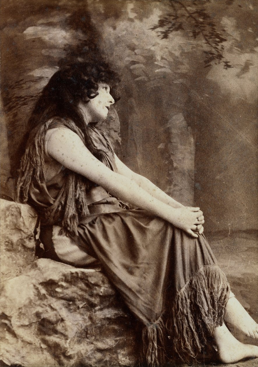 Sarah Bernhardt in una produzione di New York da Napoleon Sarony