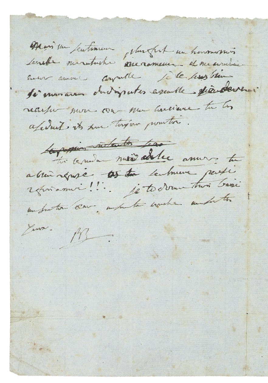 Lettera a Josephine de Beauharnais da Napoleon Bonaparte