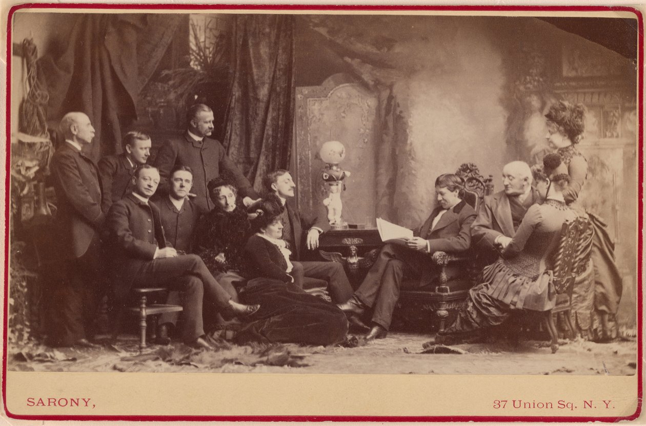 Compagnia teatrale di Augustin Daly da Napoleon Sarony