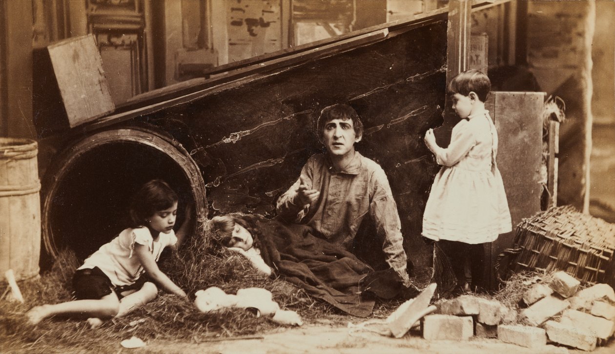 Gruppi di personaggi: guai in casa da Napoleon Sarony