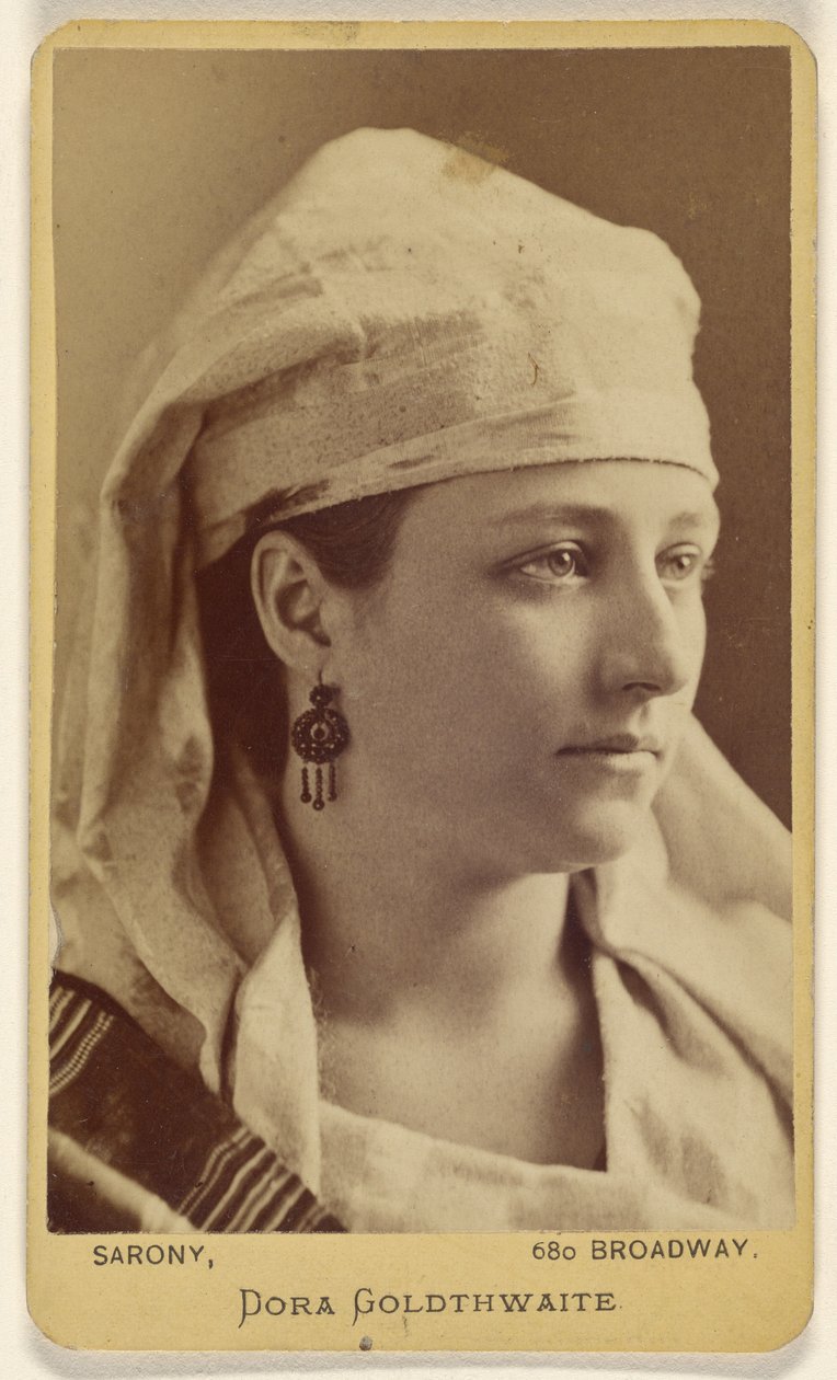 Dora Goldthwaite da Napoleon Sarony
