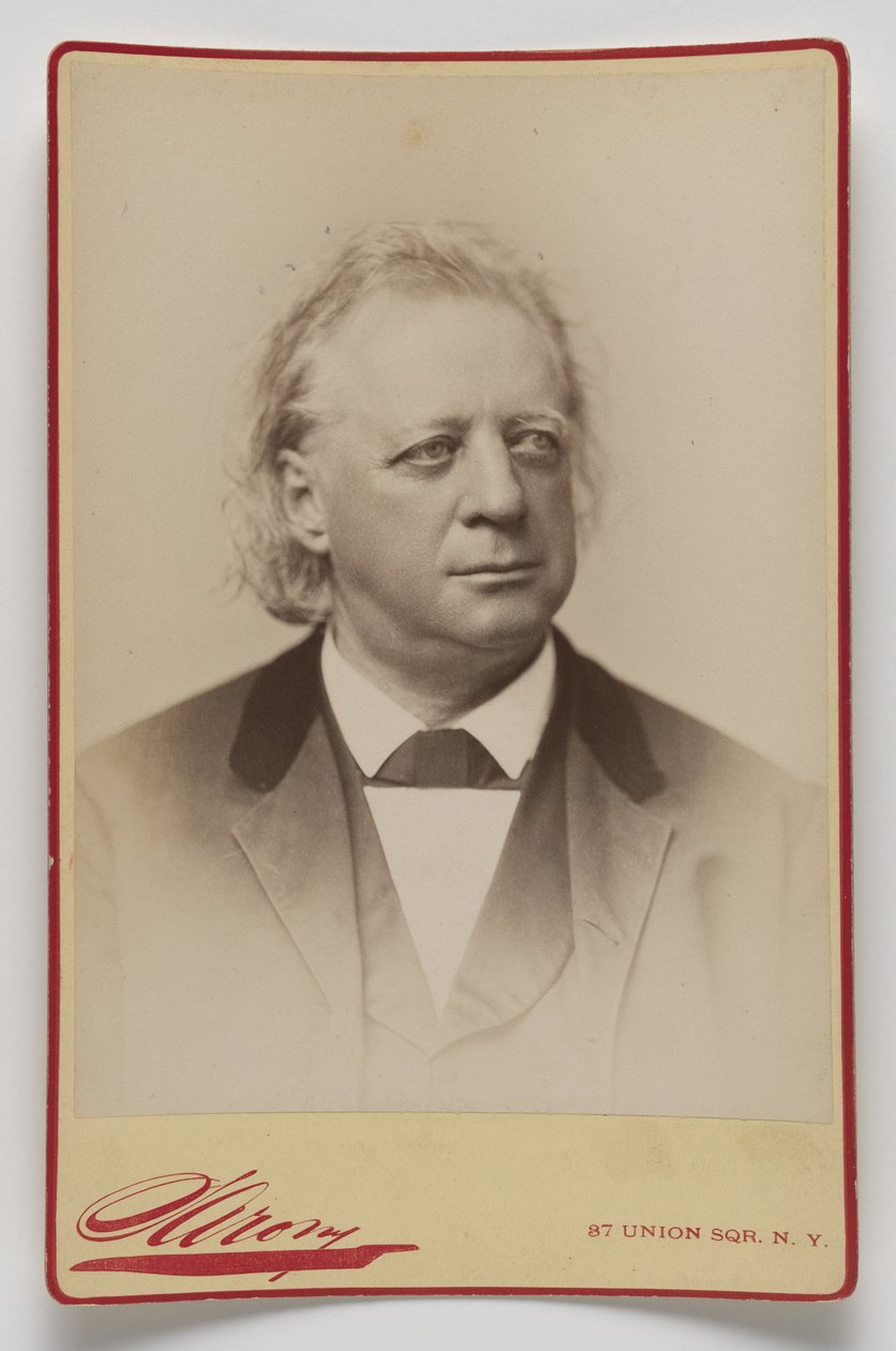 Henry Ward Beecher da Napoleon Sarony