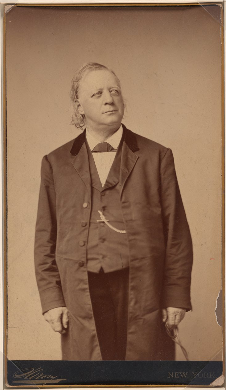 Henry Ward Beecher da Napoleon Sarony