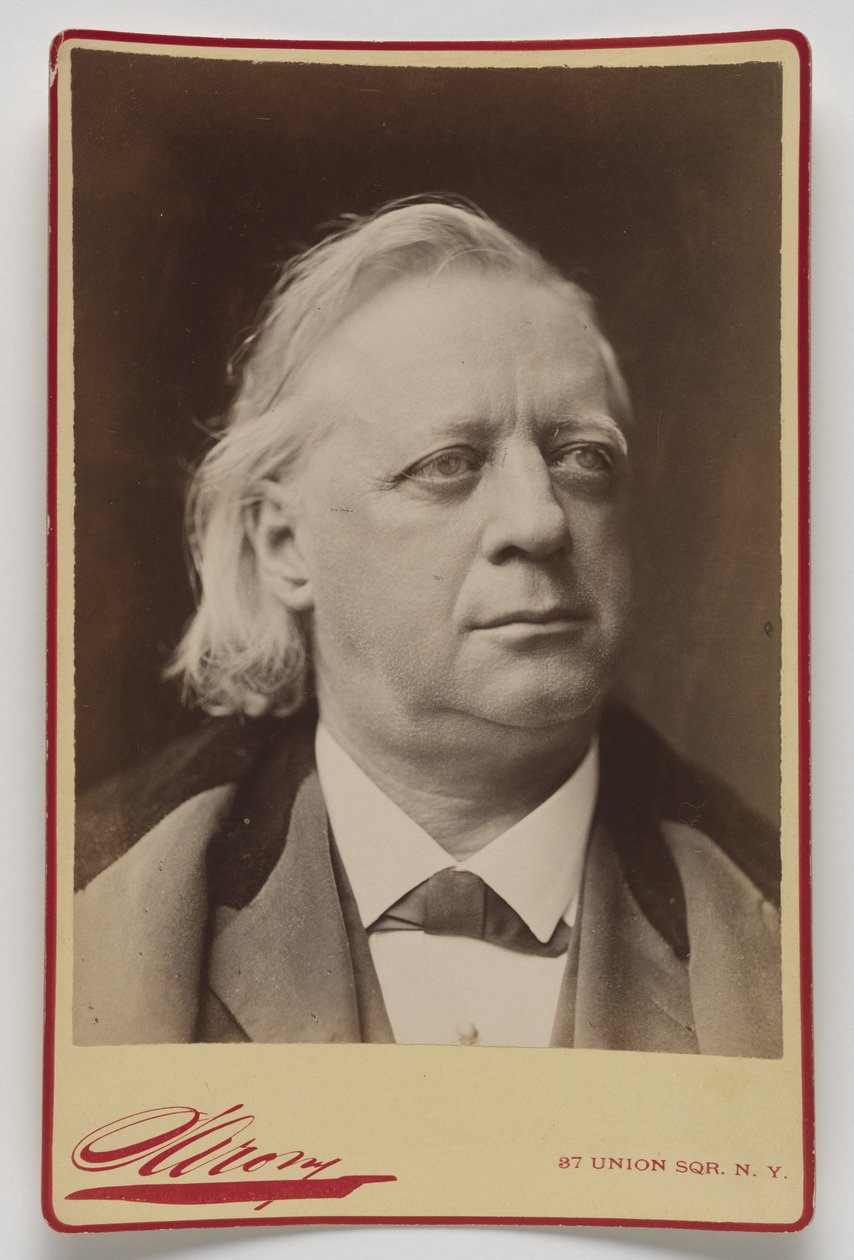 Henry Ward Beecher da Napoleon Sarony