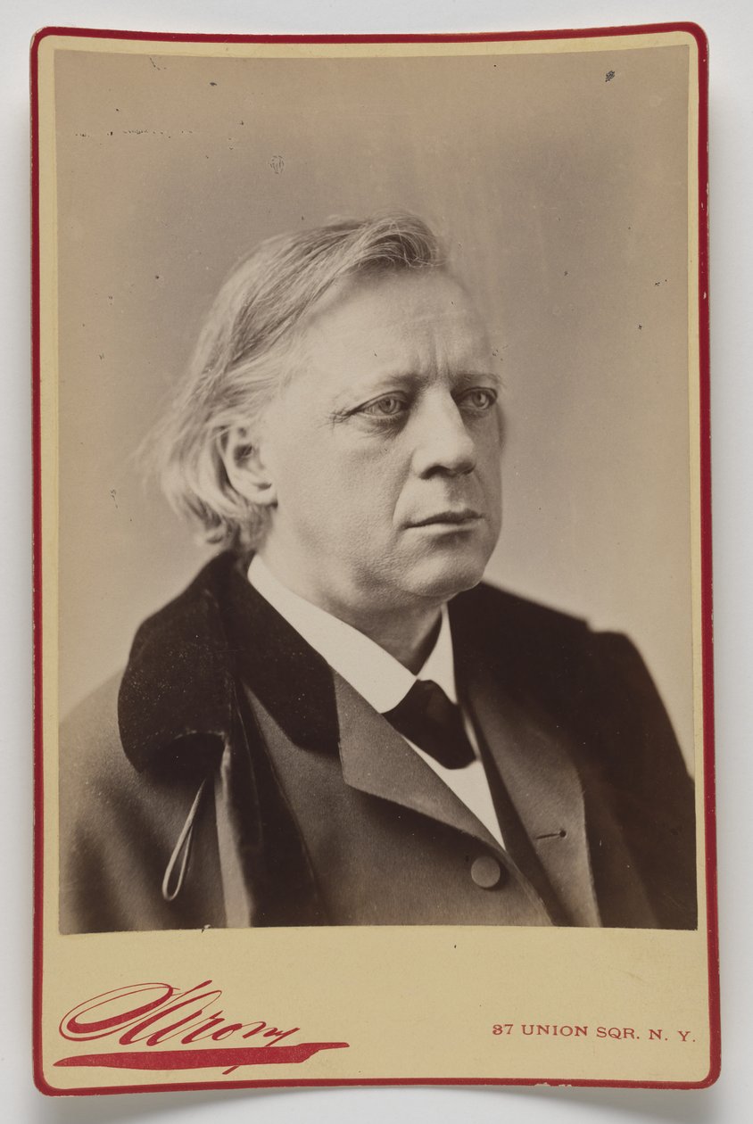 Henry Ward Beecher da Napoleon Sarony