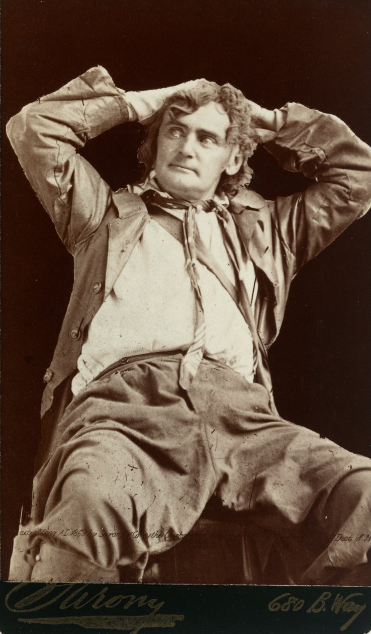 Joseph Jefferson da Napoleon Sarony