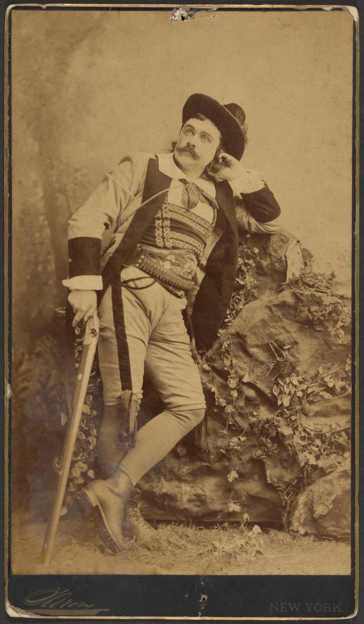 Maurice Barrymore da Napoleon Sarony