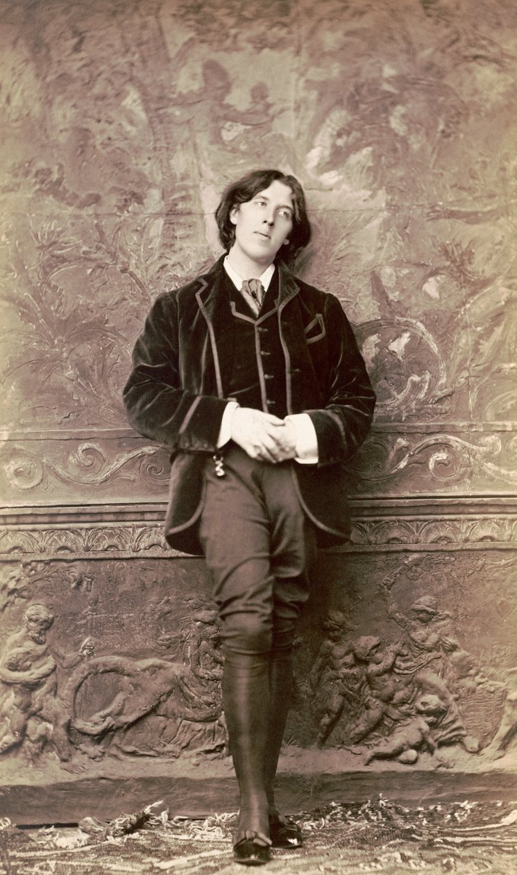 Oscar Wilde, primi anni 1880 (foto) da Napoleon Sarony