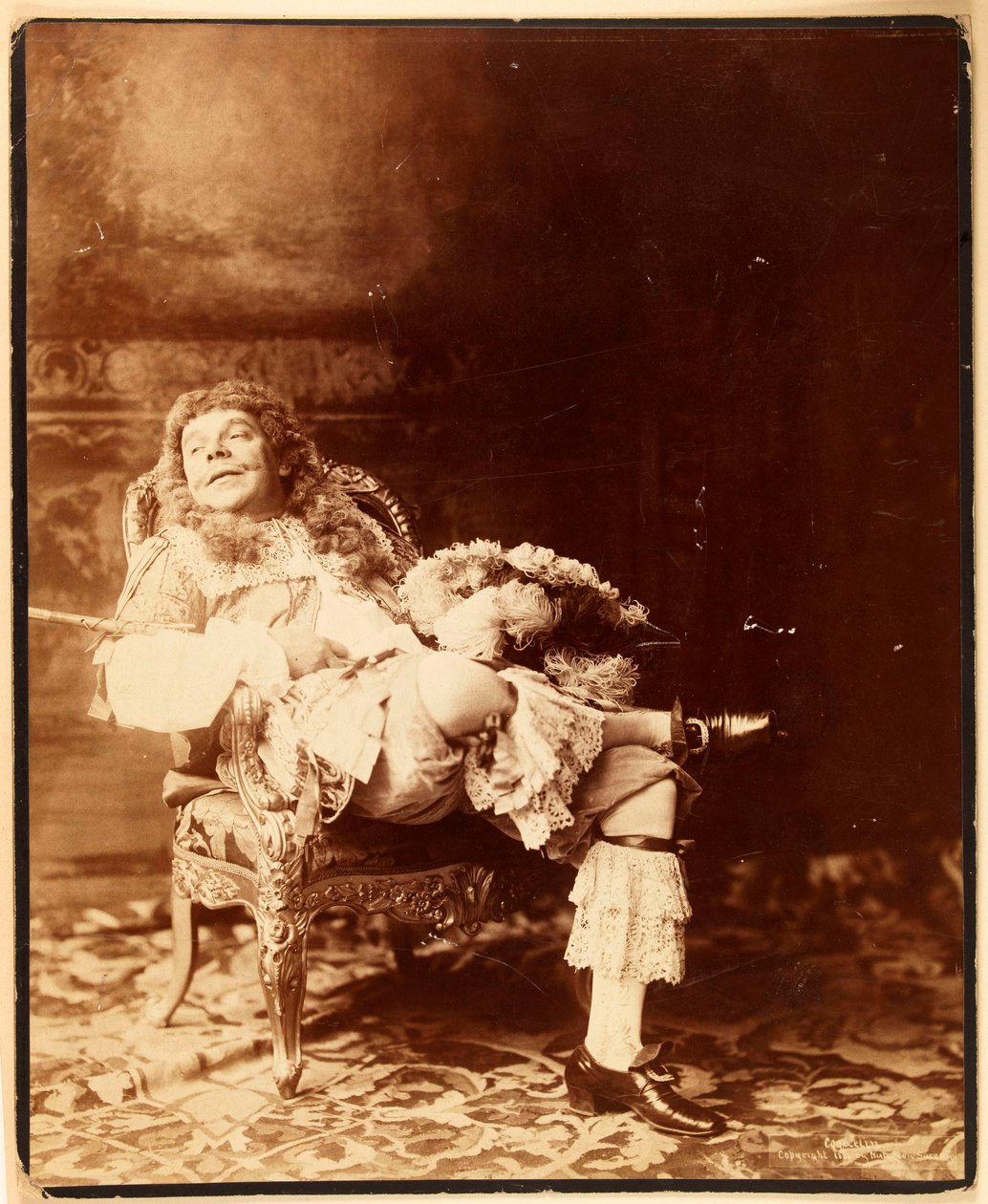 Porträt von Coquelin Ernest, genannt Coquelin cadet (1841-1909), Schauspieler da Napoleon Sarony