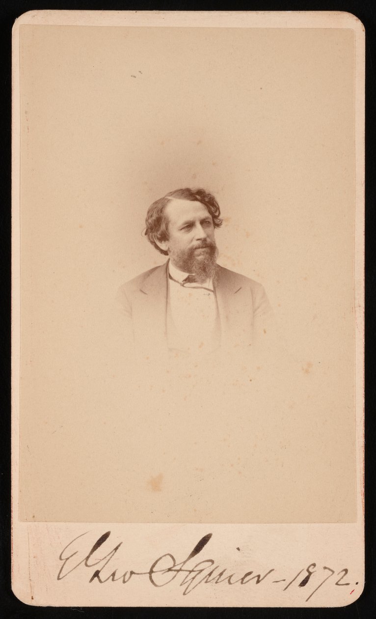 Ritratto di Ephraim George Squier 1821-1888, 1872 da Napoleon Sarony