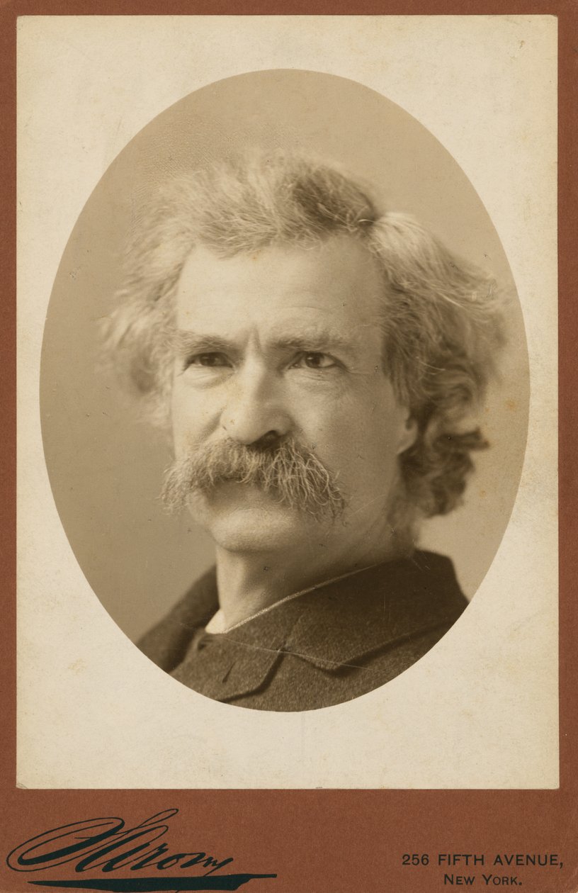 Samuel Clemens da Napoleon Sarony