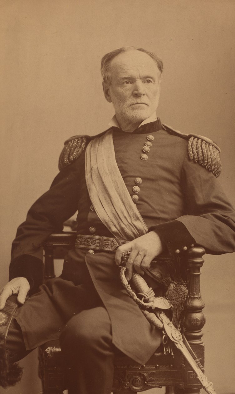 William T. Sherman da Napoleon Sarony