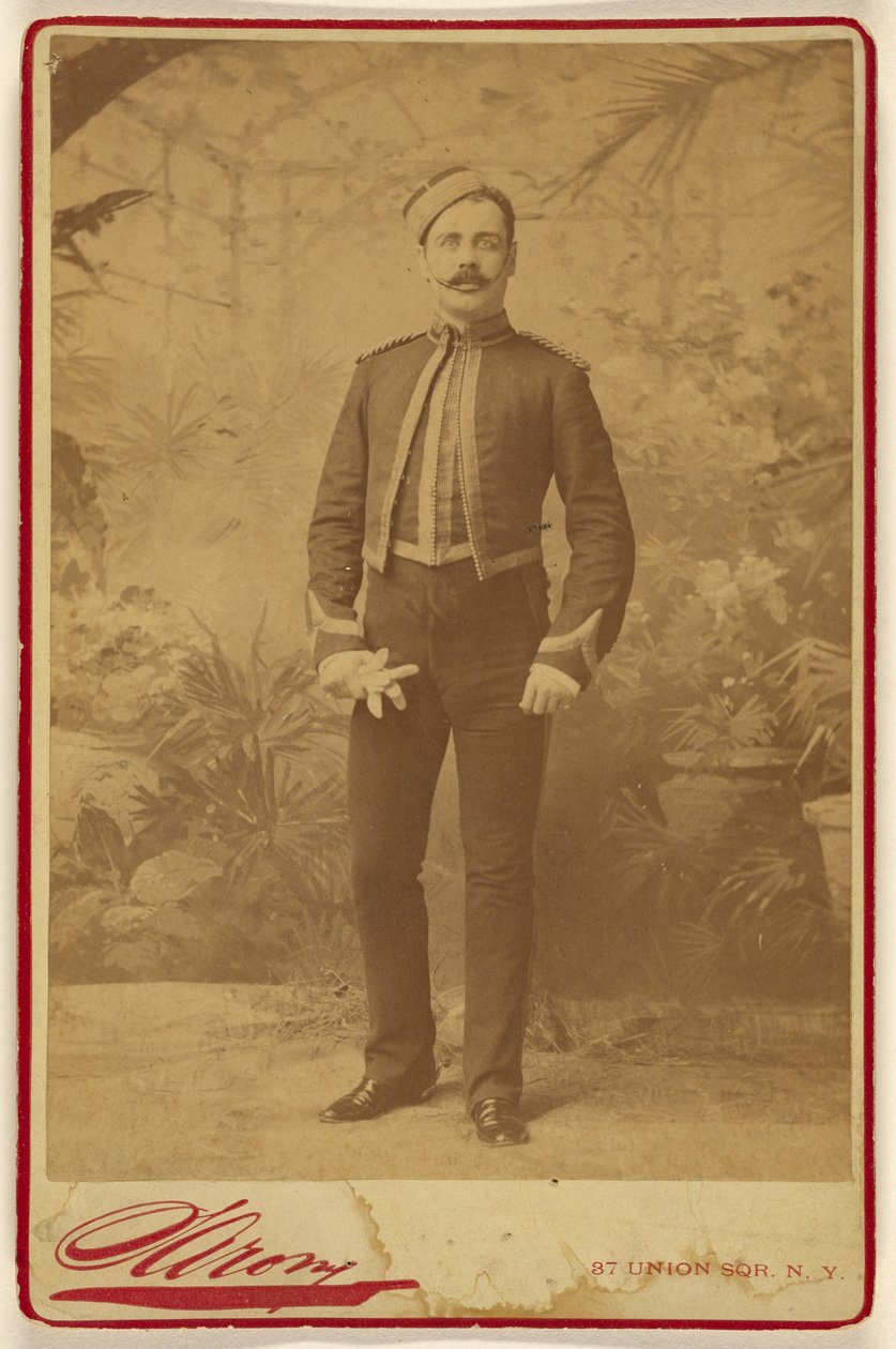 Wilton Lackaye da Napoleon Sarony