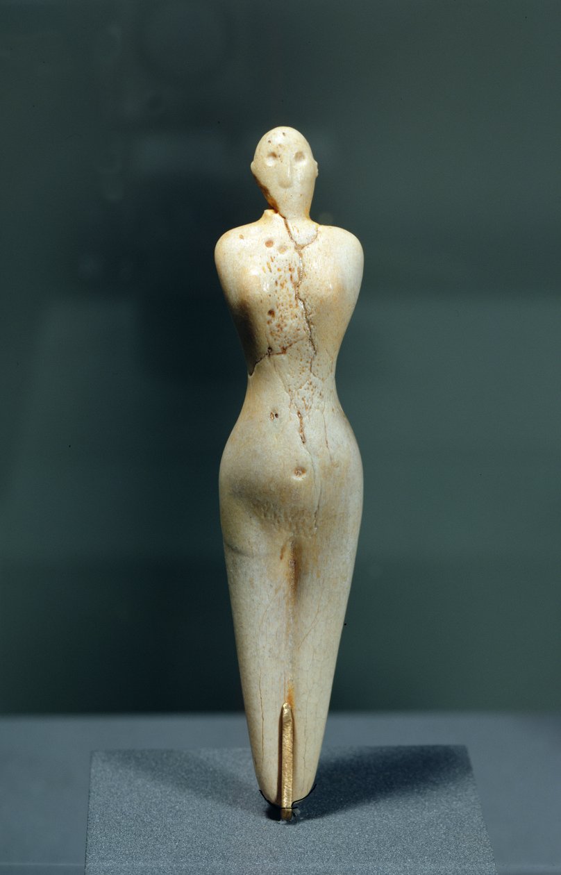 Figurina femminile da Naqada I Period Egyptian
