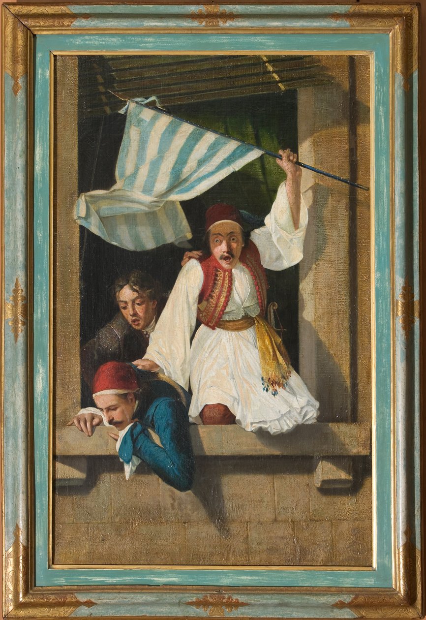 Scena della Rivoluzione Greca da Narciso Malatesta