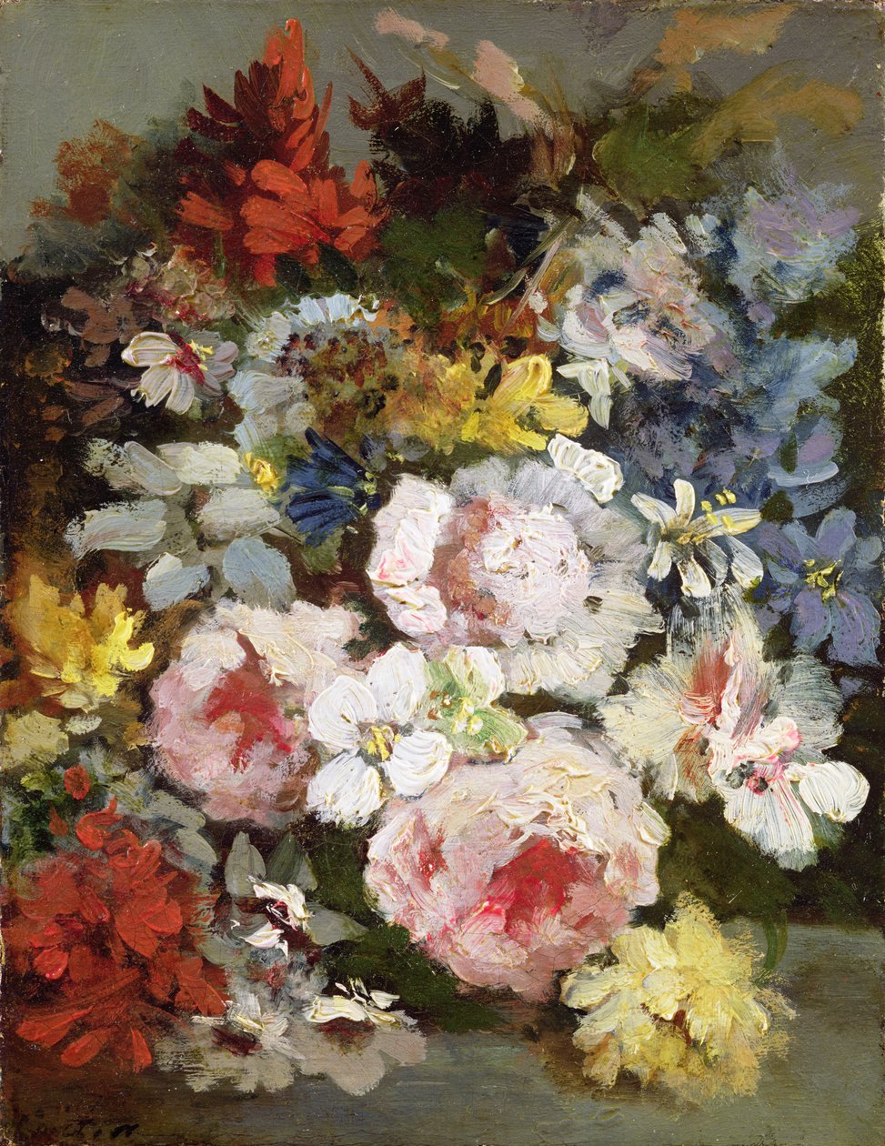 Varie fiori da Narcisse Virgile Diaz de la Peña