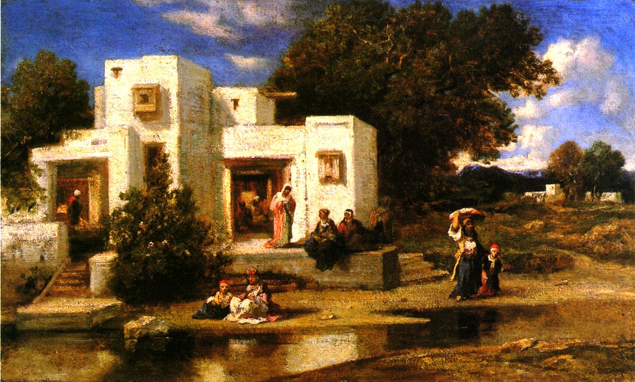 Una casa turca da Narcisse Virgile Diaz de la Peña