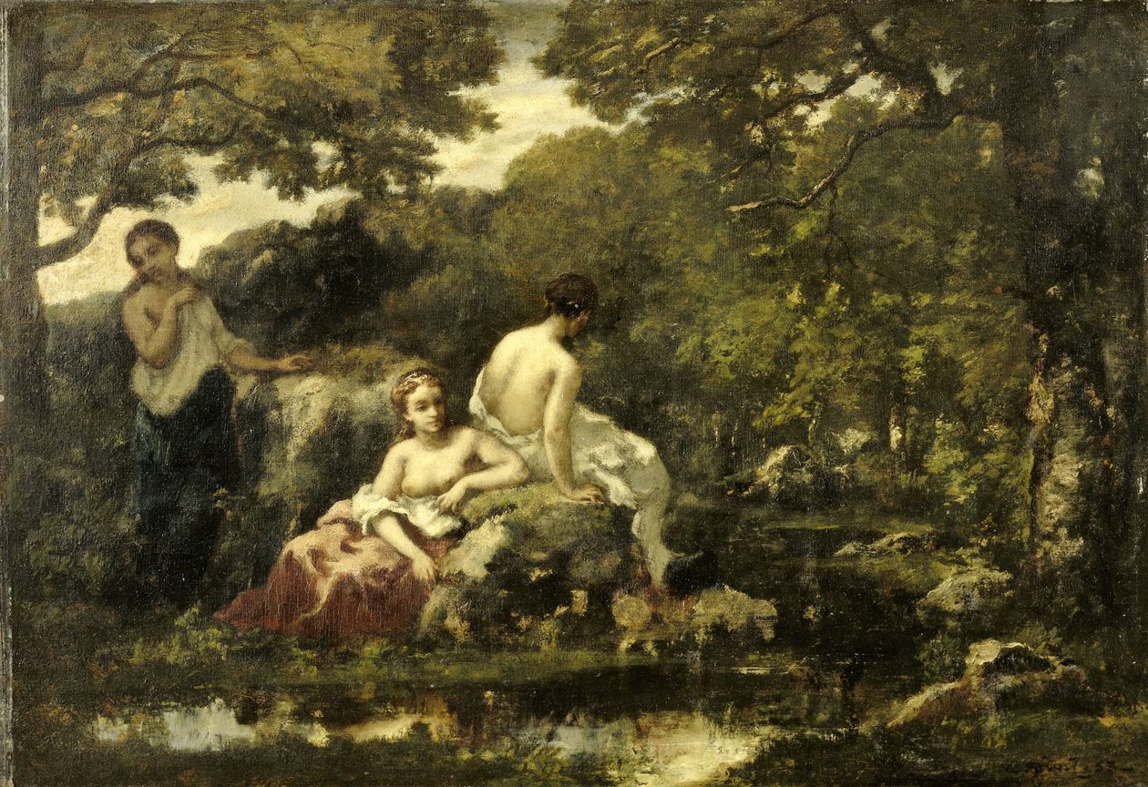 Idillio da Narcisse Virgile Diaz de la Peña