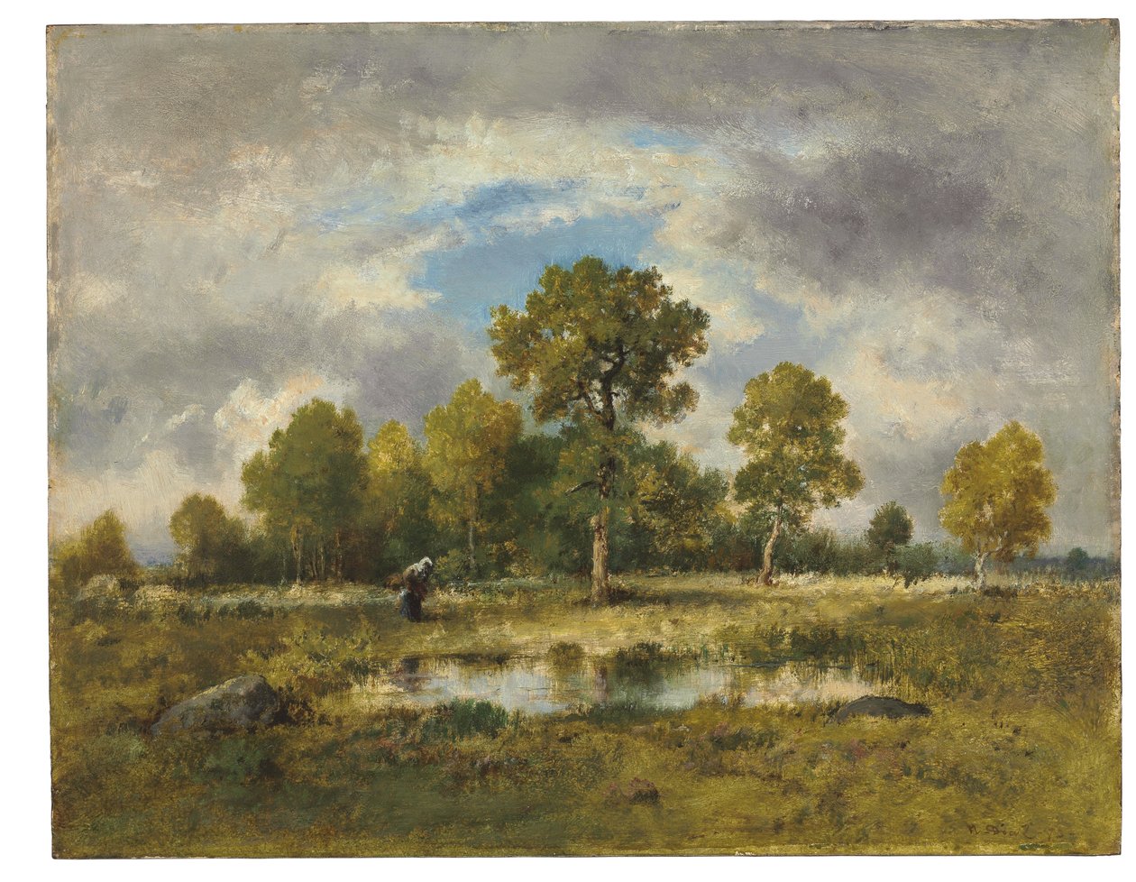 La Mare aux Vipères, 1873 da Narcisse Virgile Diaz de la Peña