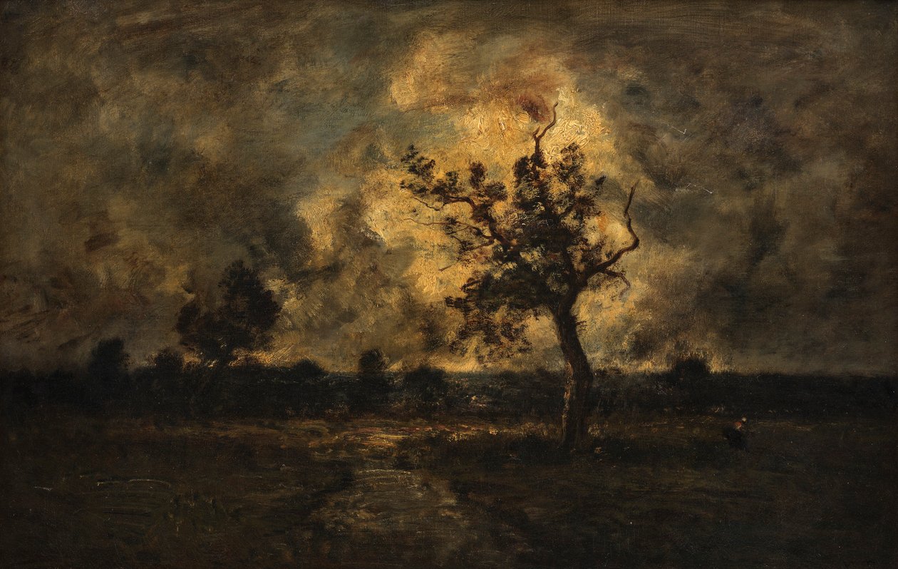 Atmosfera di tempesta da Narcisse Virgile Diaz de la Peña