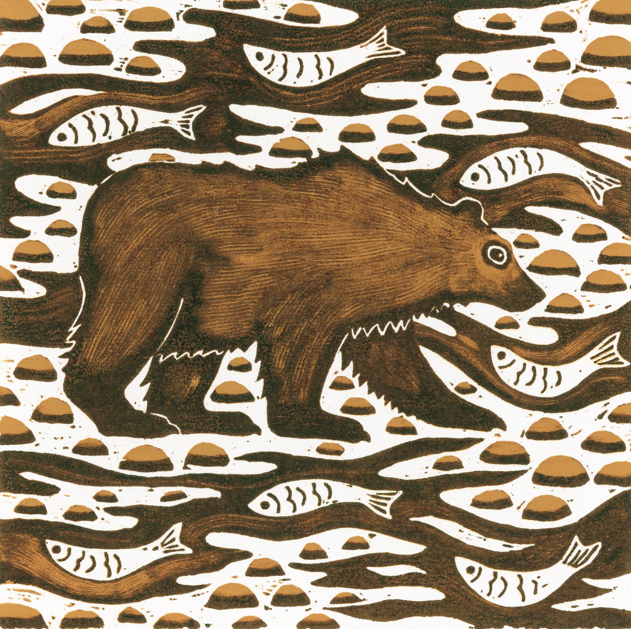 Orso pescatore da Nat Morley