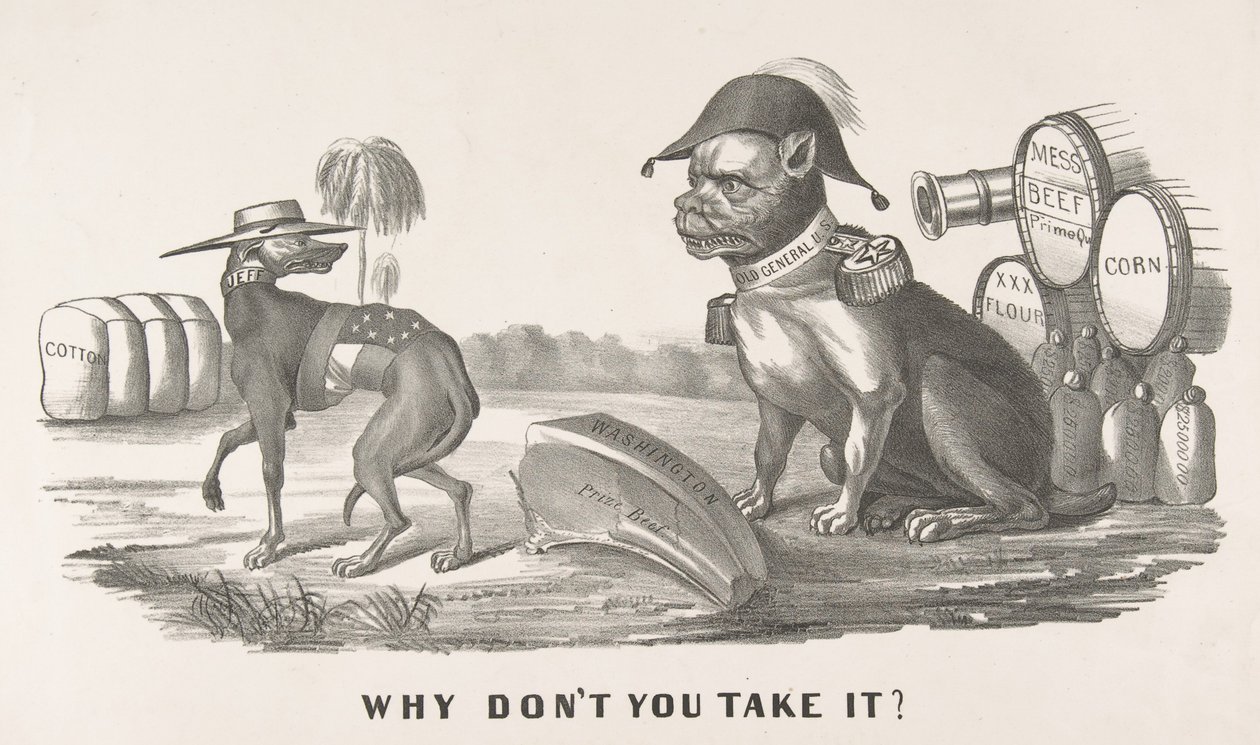 Perché non lo prendi, 1861-64 da Currier and Ives