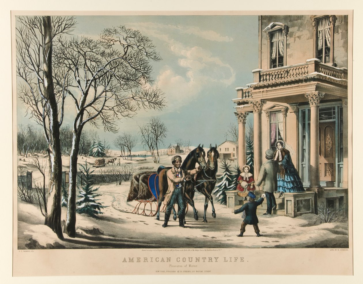 Vita di campagna americana. Piaceri dell
