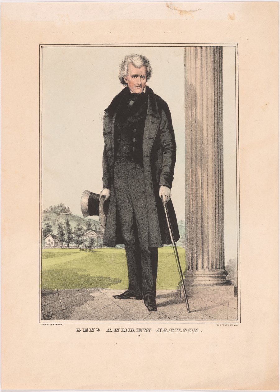 Andrew Jackson da Nathaniel Currier