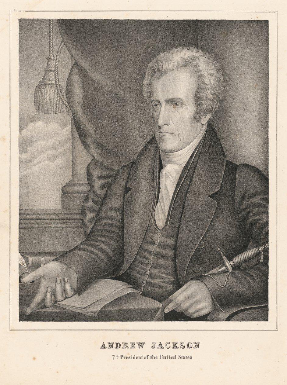 Andrew Jackson da Nathaniel Currier