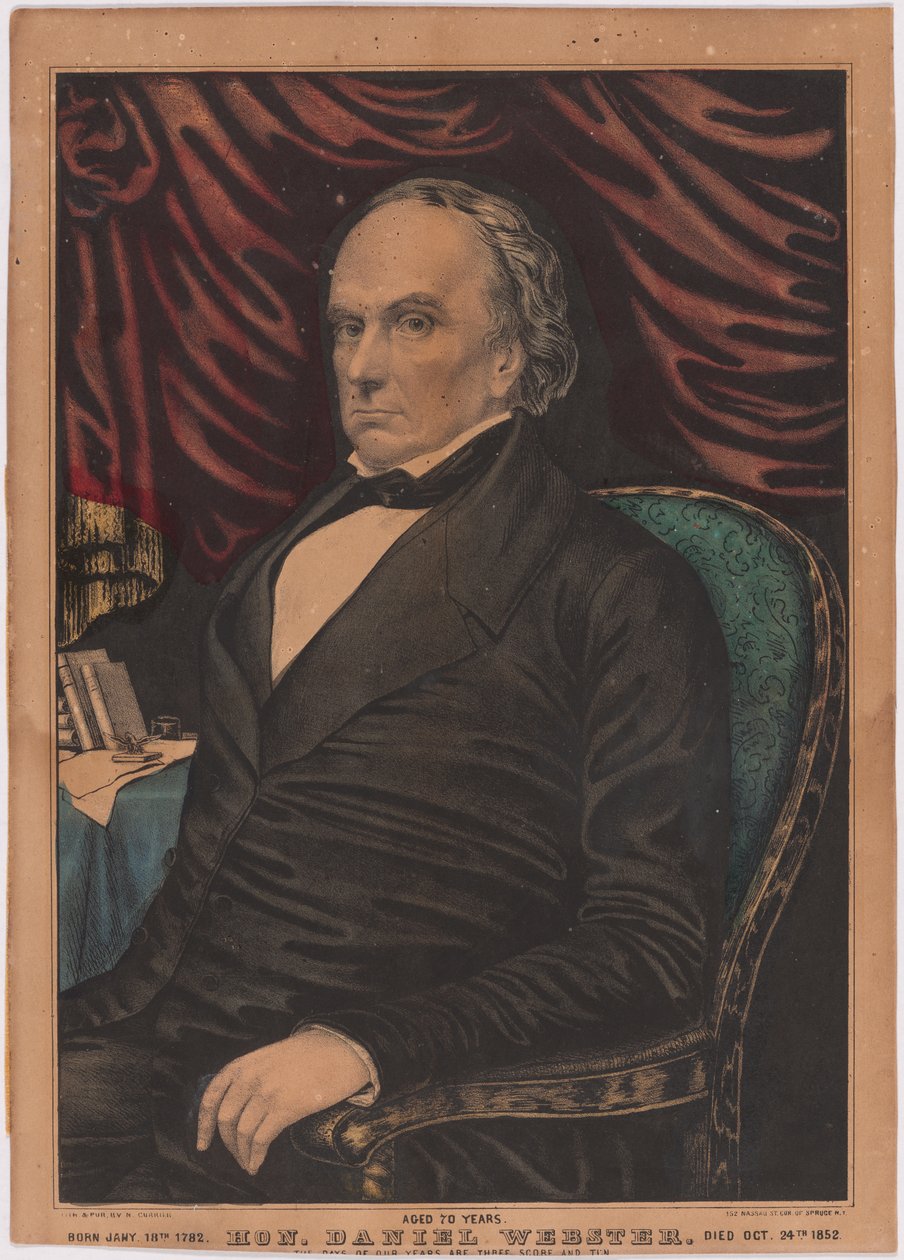 Daniel Webster da Nathaniel Currier