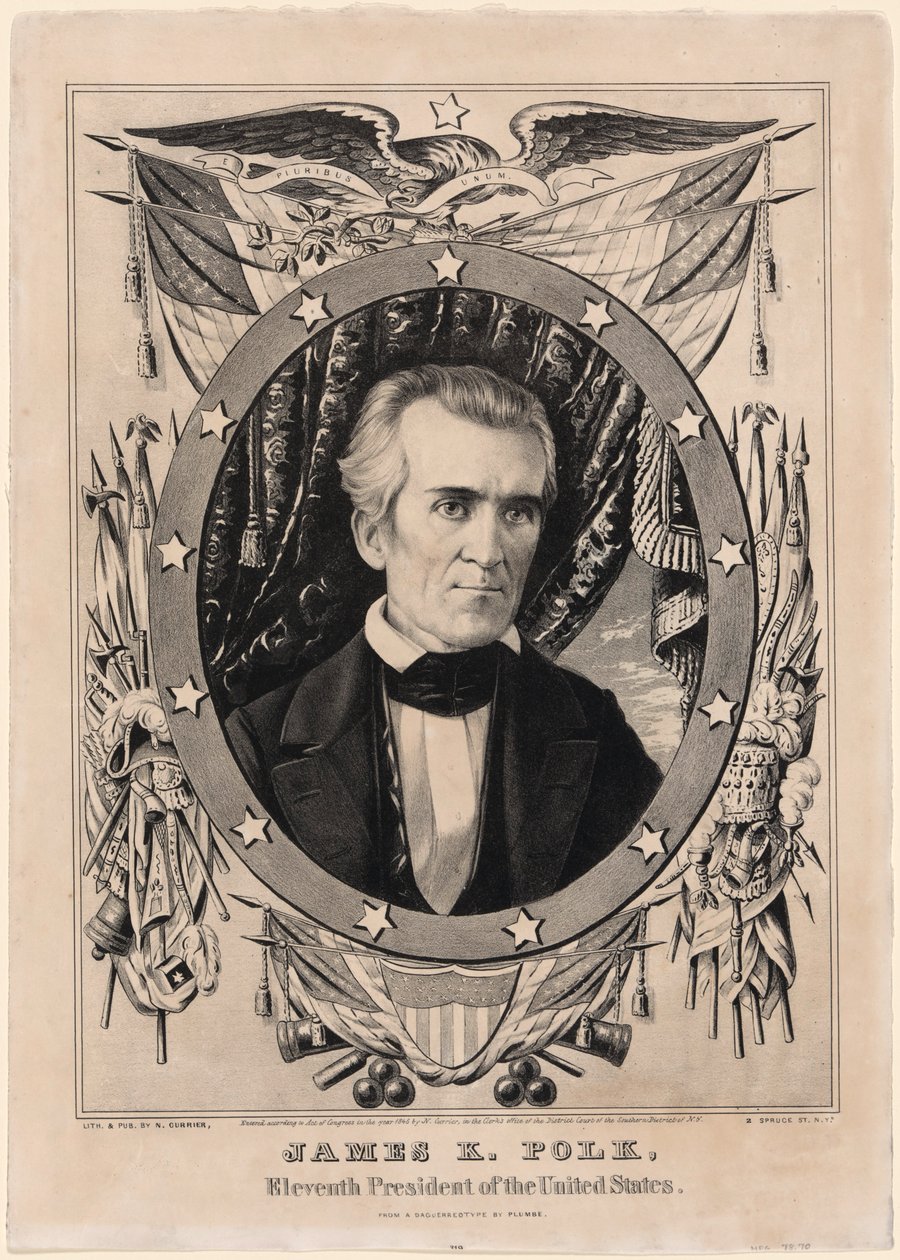 James K. Polk da Nathaniel Currier