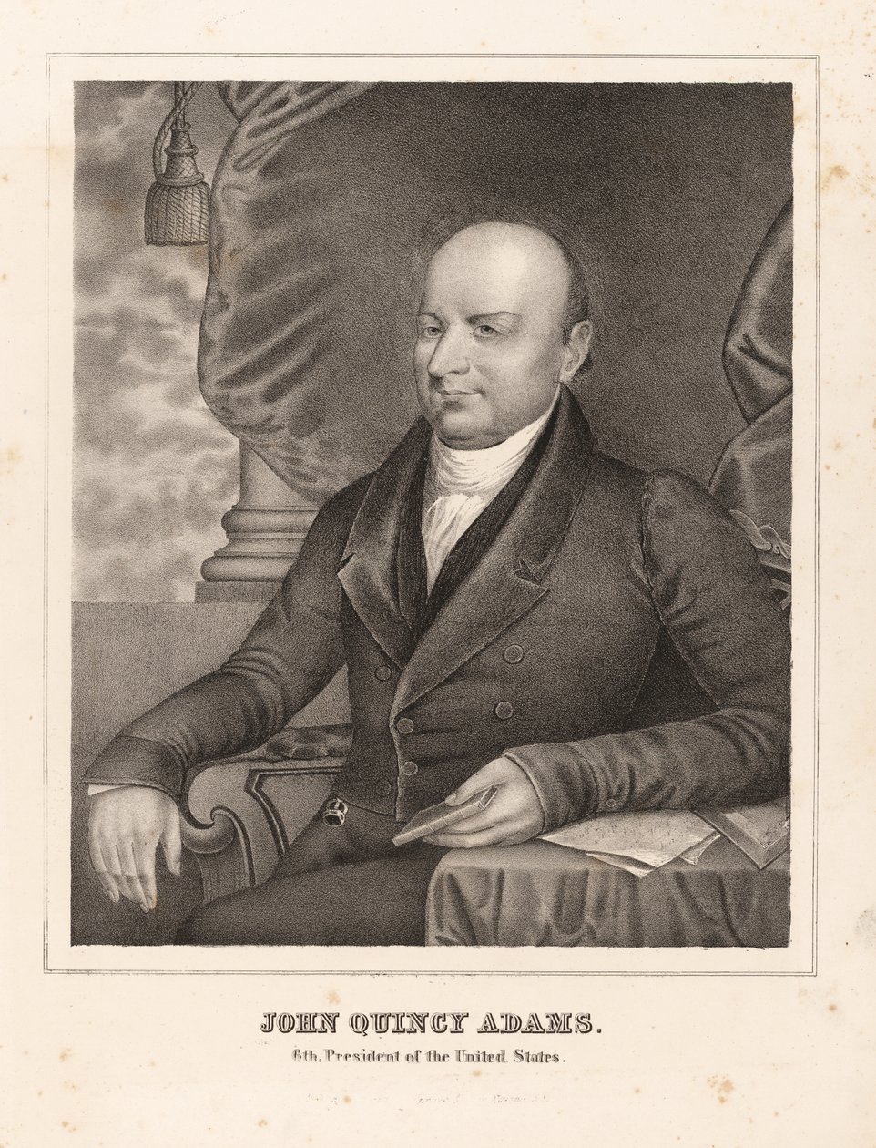 John Quincy Adams da Nathaniel Currier