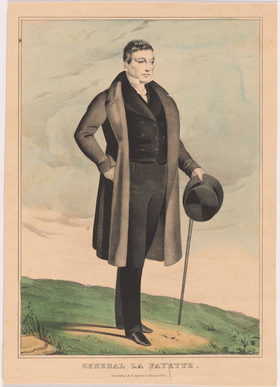 Marchese di Lafayette da Nathaniel Currier