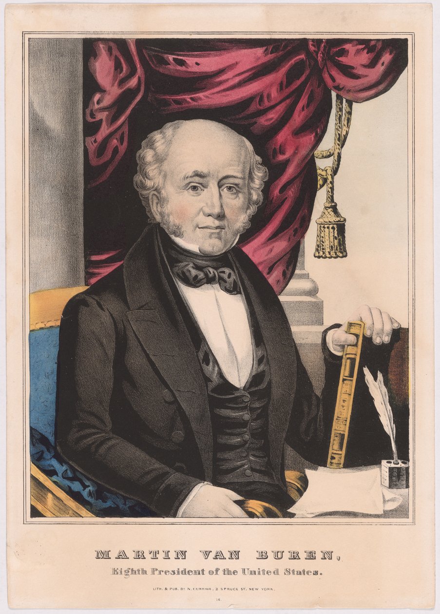 Martin Van Buren da Nathaniel Currier