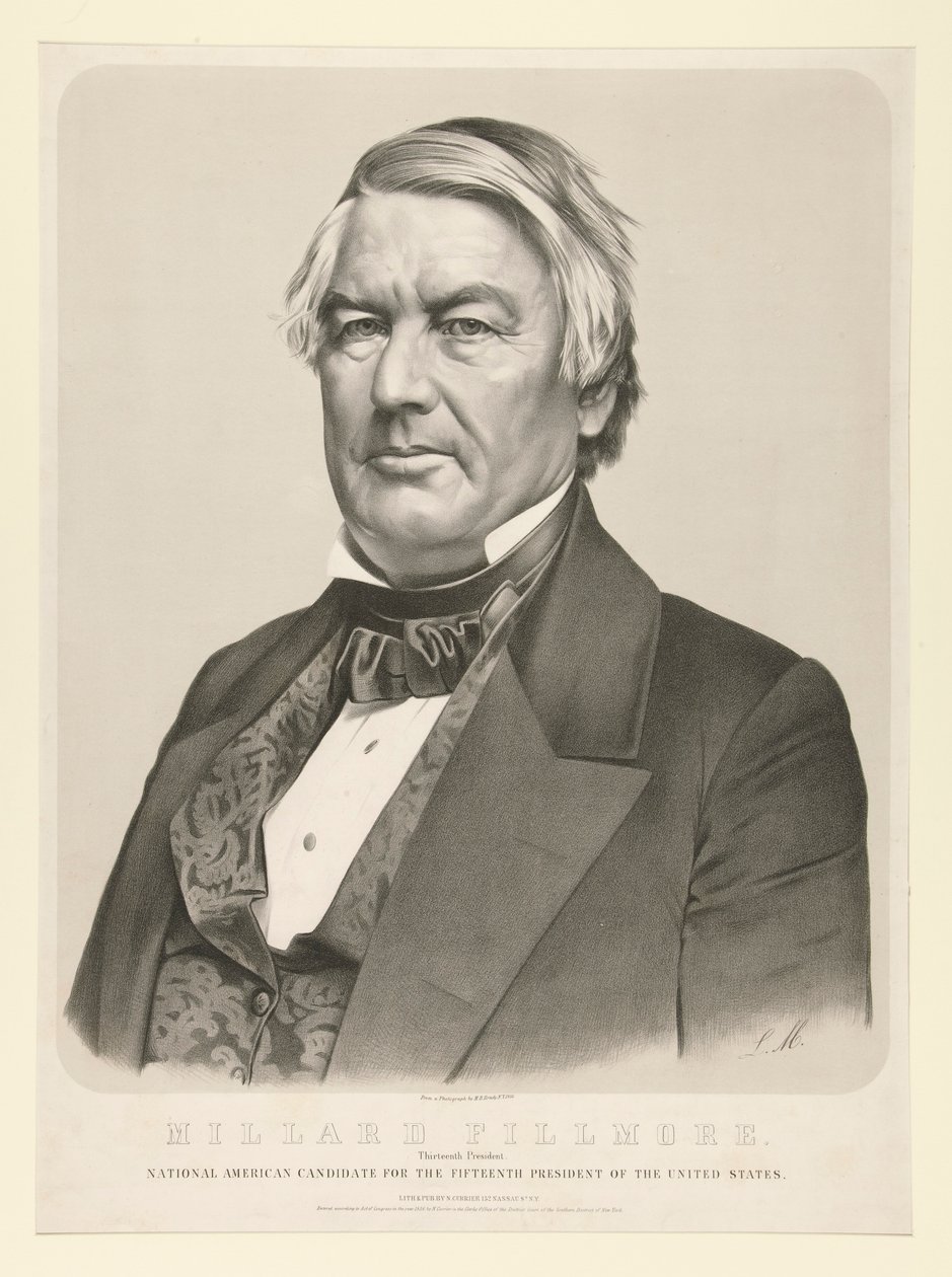 Millard Fillmore, tredicesimo presidente da Nathaniel Currier
