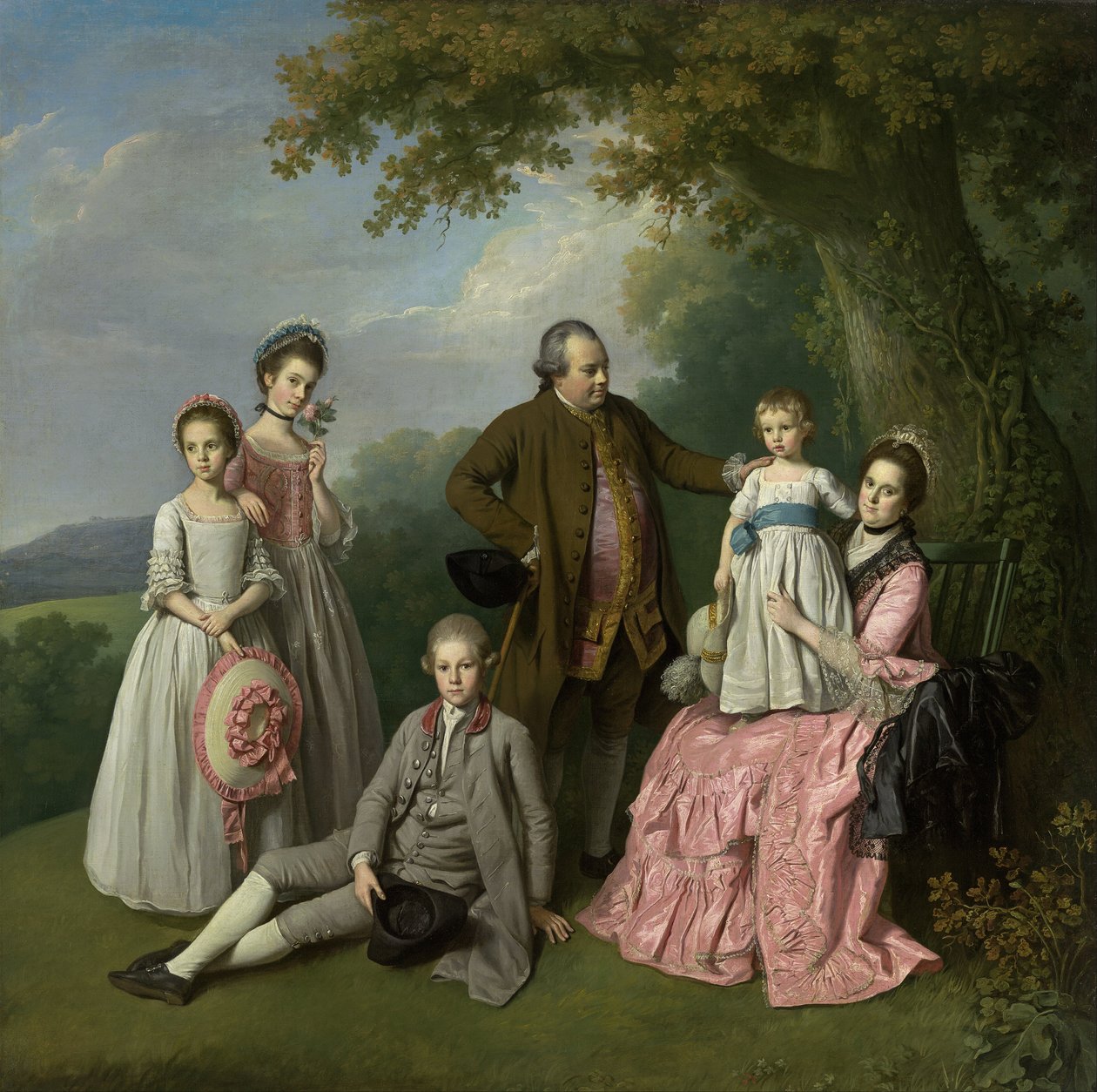 La famiglia Pybus da Nathaniel Dance-Holland